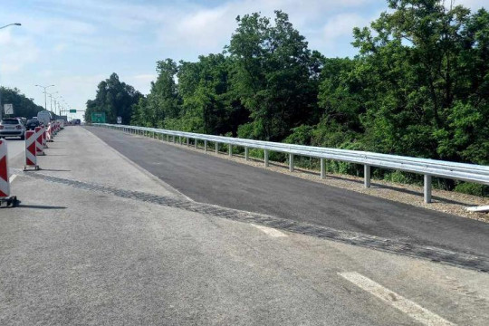 Vozovka D2 rozšírená, štartujeme opravu mosta Lamač