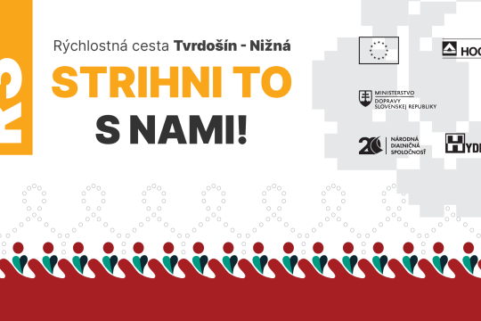 Súťaž | STRIHNI S NAMI PÁSKU NA R3 TVRDOŠÍN – NIŽNÁ