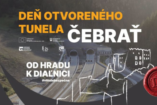 Deň otvoreného tunela Čebrať sa uskutoční už najbližšiu sobotu