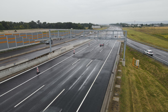 Križovatka Bernolákovo na D1 už slúži motoristom