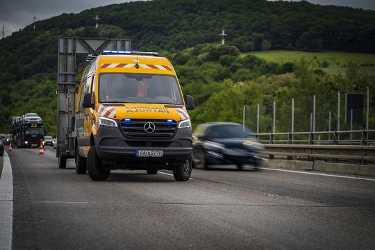 Pri poruche vozidla na diaľnici rozhodujú minúty