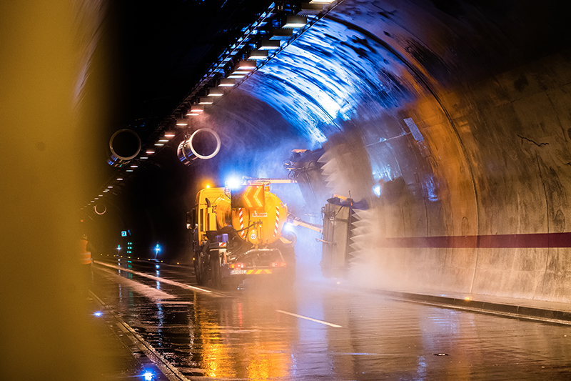 Údržba-tunela