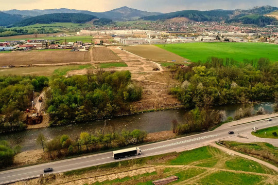 Výstavba kysuckého privádzača pokročila, pripravujeme sa na budovanie mostov