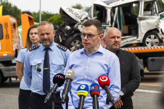 Road safety campaign has brought together motorway and rescue workers, firefighters and police officers